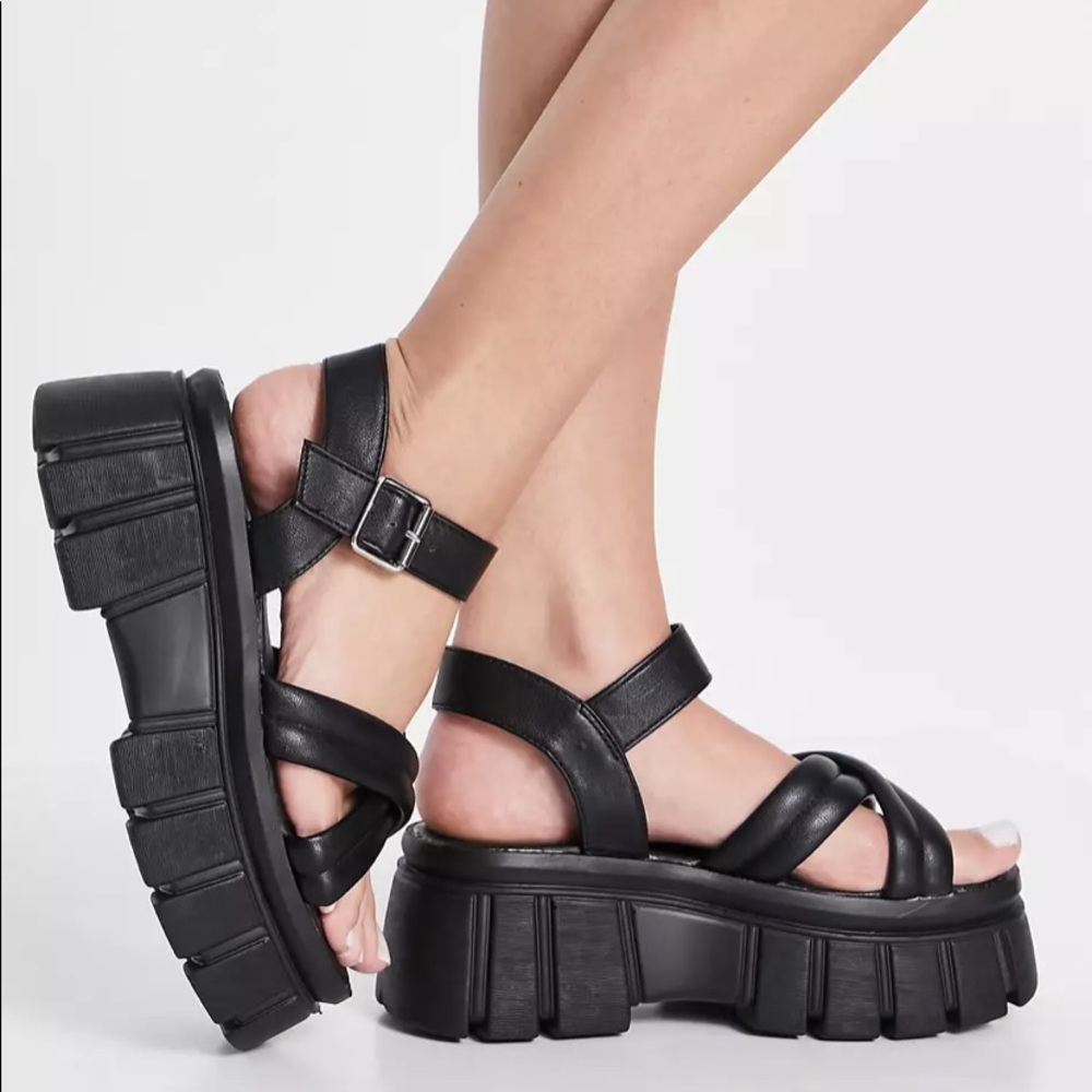 Truffle Collection Platform Sandals